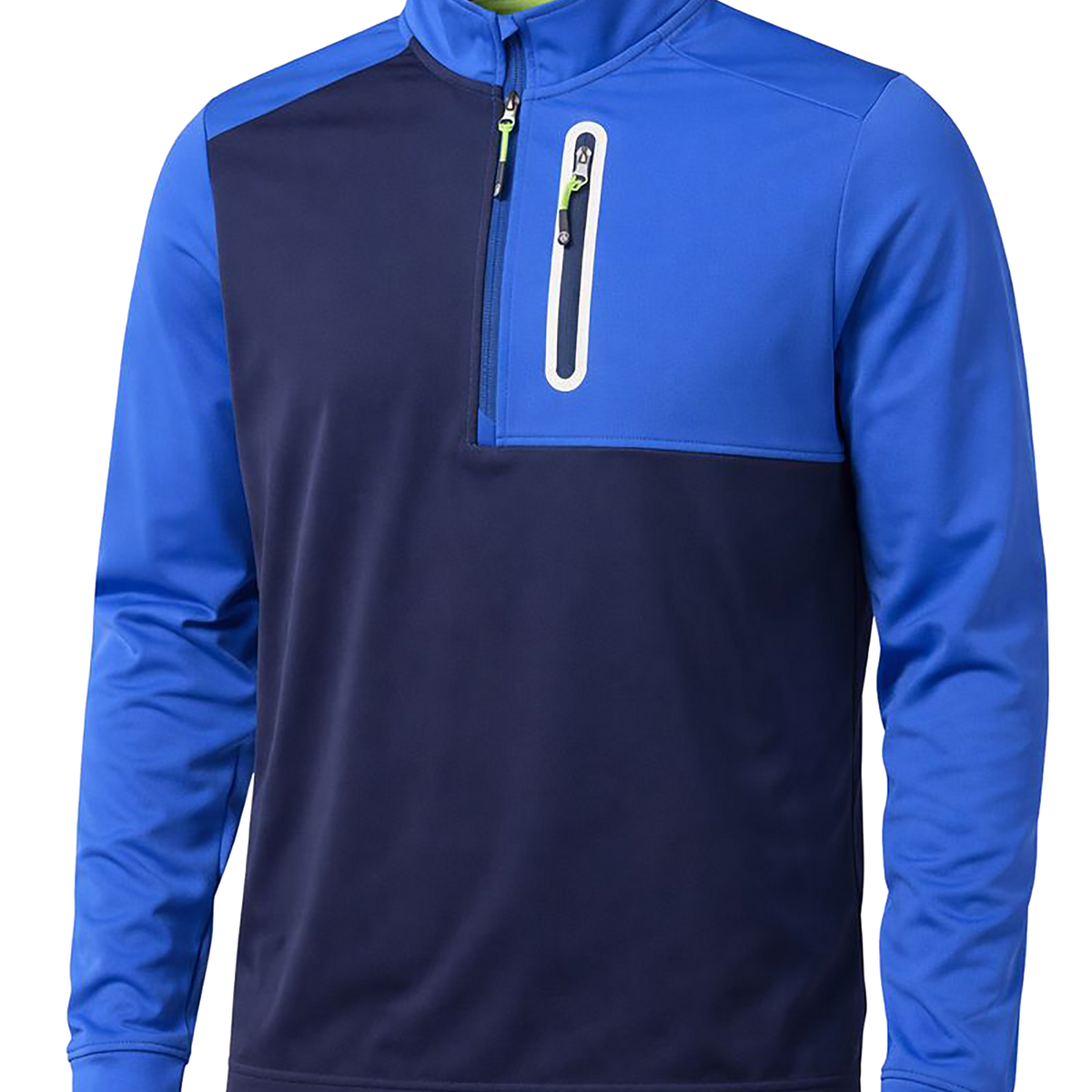 Colour Block Zip Top Layer