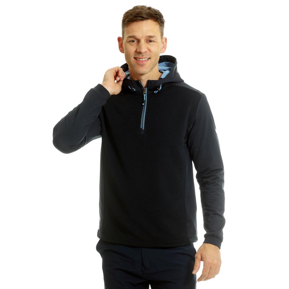 Zip Neck Technical Hoodie