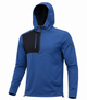 Zip Colour Block Hoody