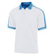 Contrast Panel UV Protection Polo Shirt