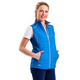 Contrast Piping Padded Gilet