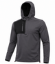 Zip Colour Block Hoody