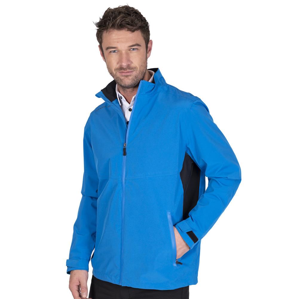 Stretch Waterproof Jacket Turquoise Black Small