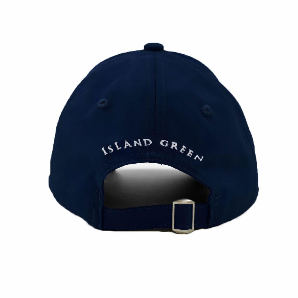 Men s Curved Peak Hat Island Green Golf