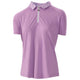 Zip Neck Floral Print Collar Polo Shirt